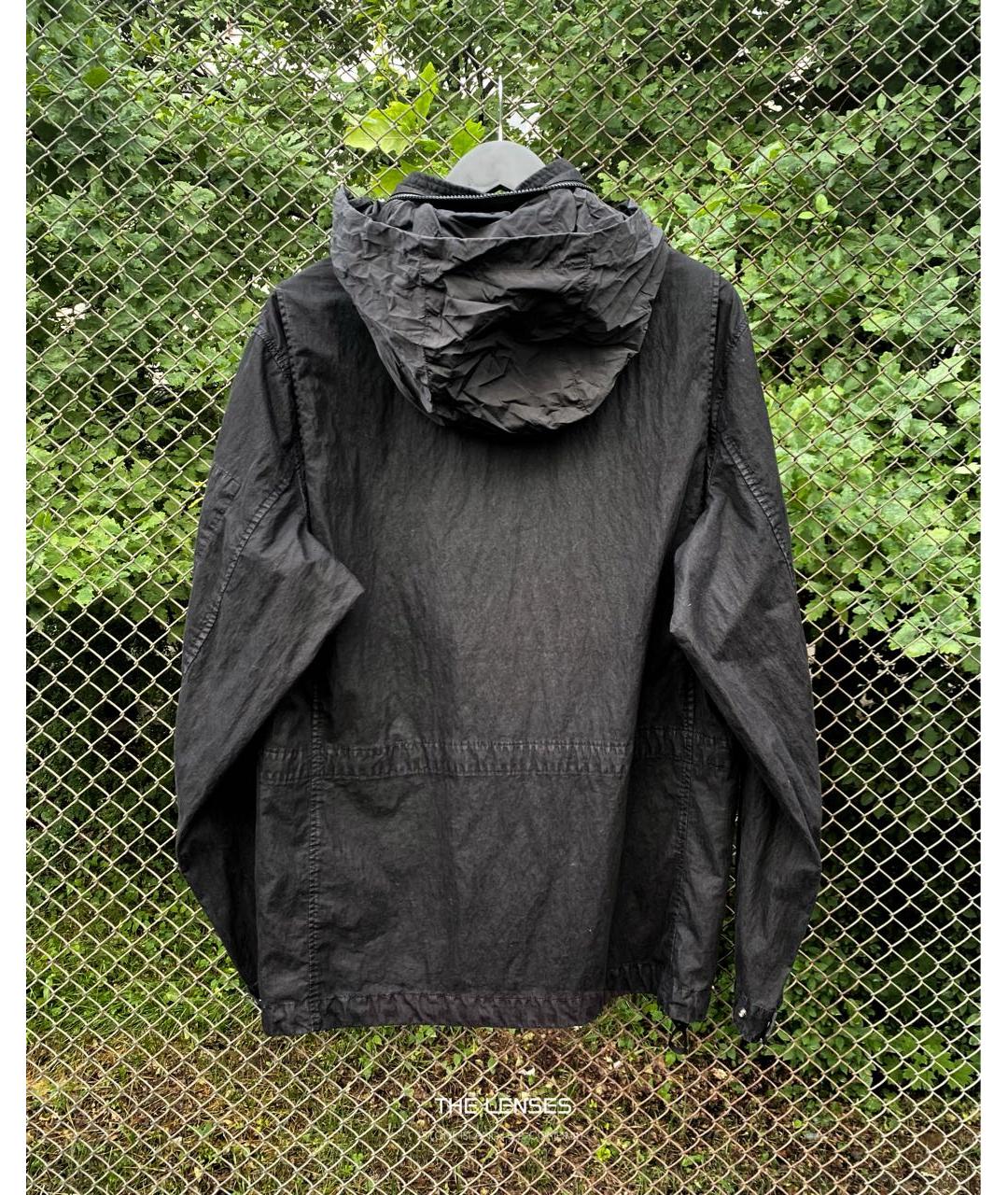 CP COMPANY Черная полиуретановая куртка, фото 6