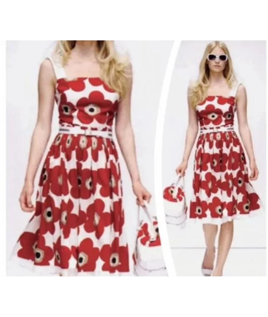 DOLCE&GABBANA Красный сарафан, фото 5