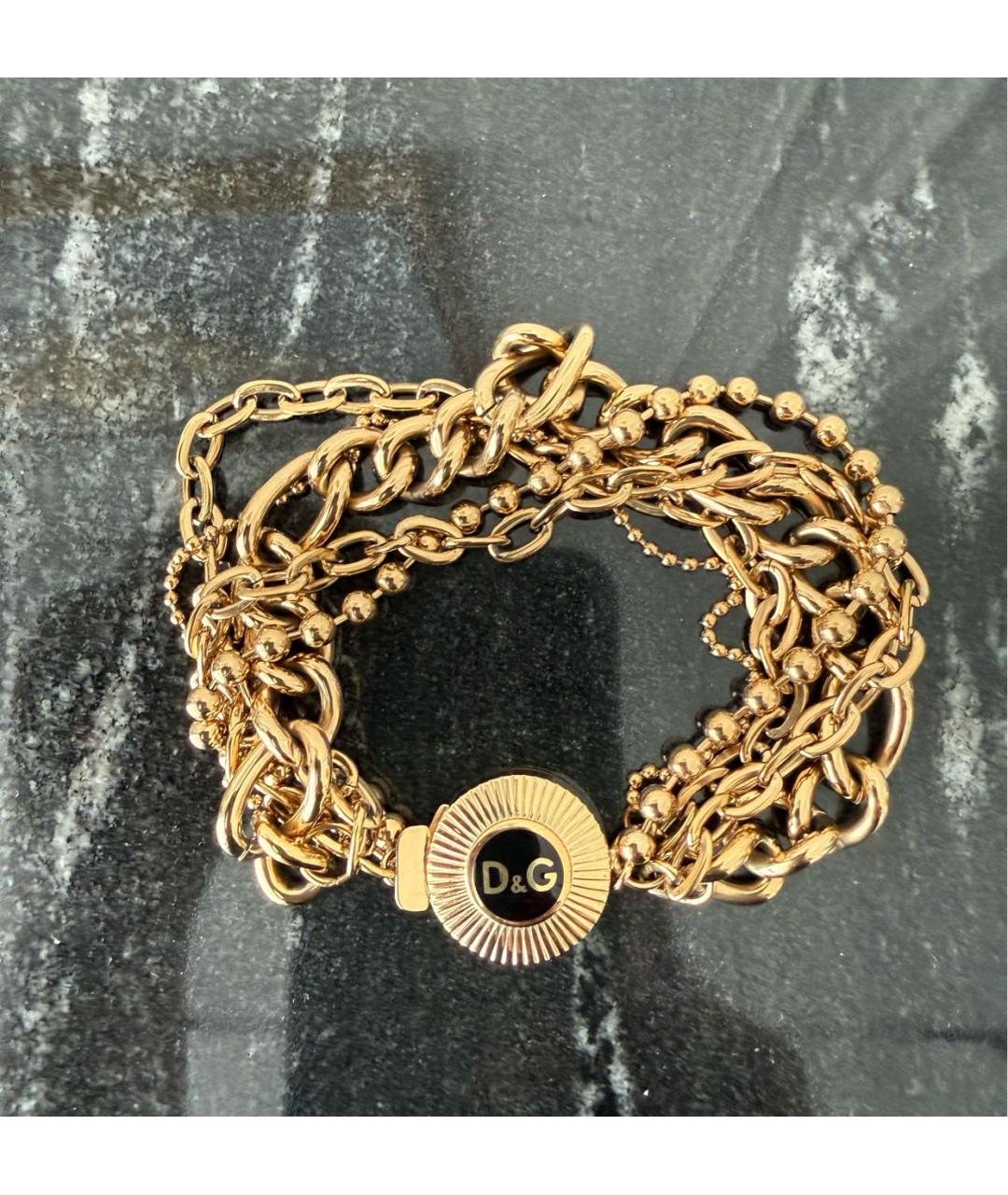 DOLCE&GABBANA Золотой браслет, фото 5
