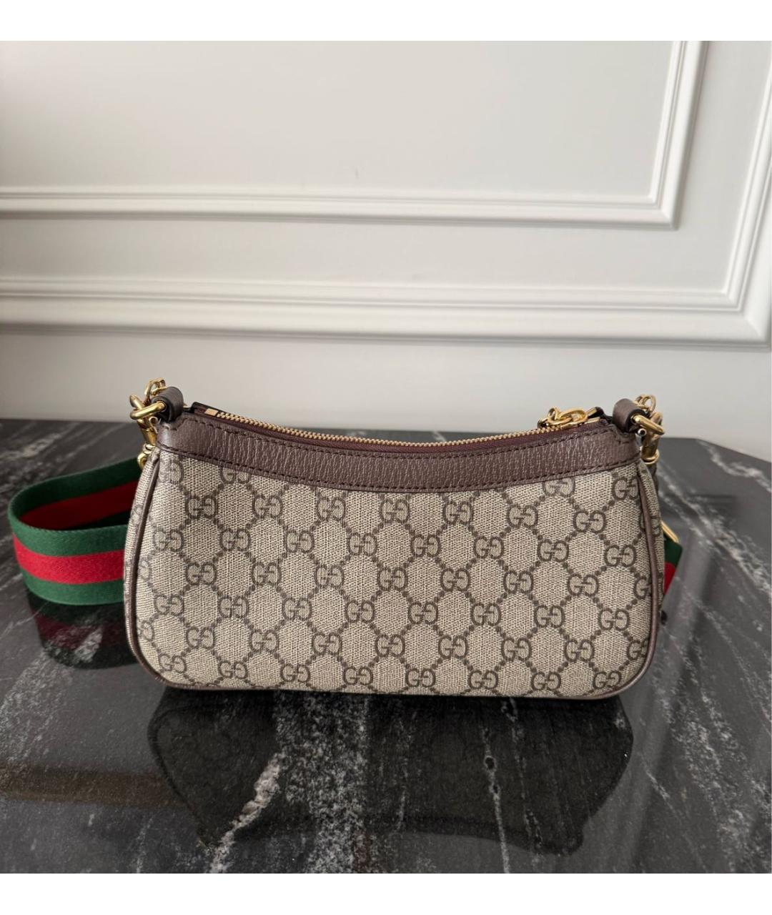 GUCCI Бежевая сумка через плечо, фото 2