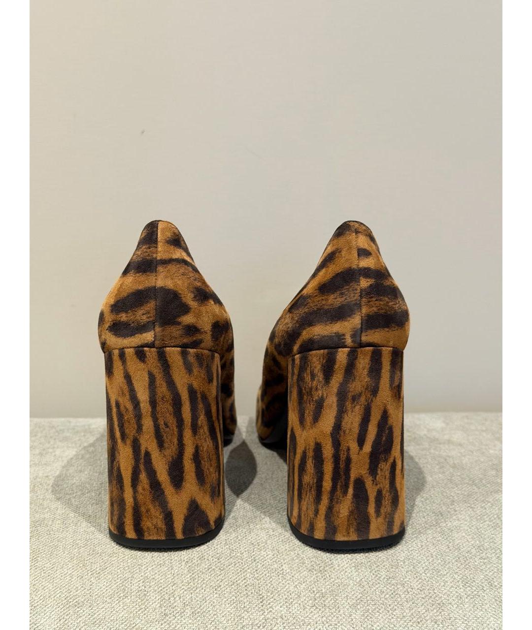 PRADA Коричневые туфли, фото 4