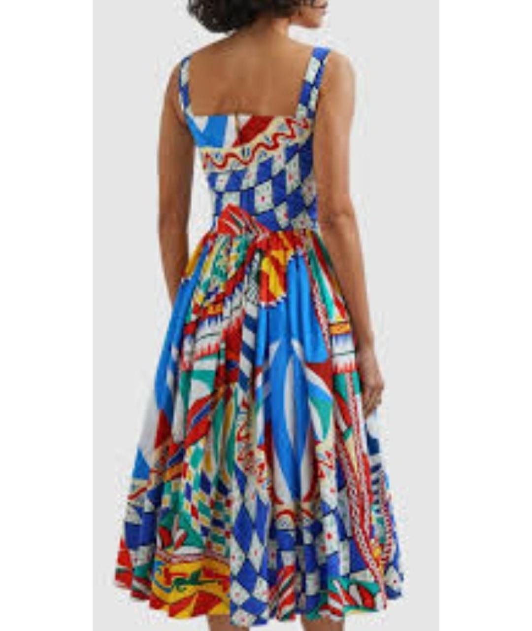 DOLCE&GABBANA Мульти сарафан, фото 3