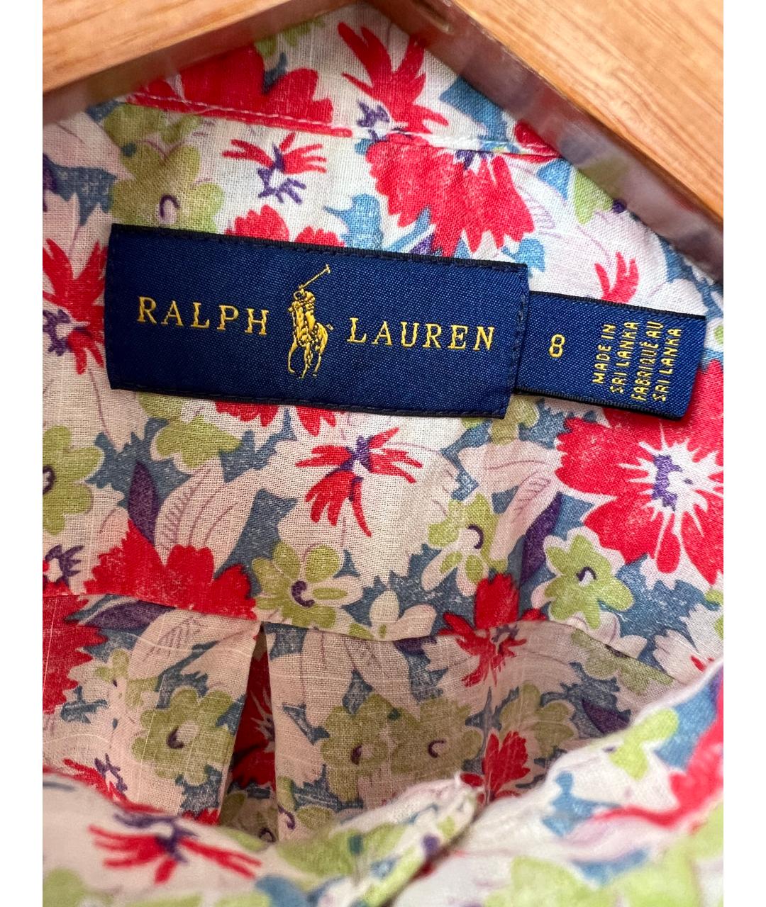 RALPH LAUREN Мульти хлопковая блузы, фото 4