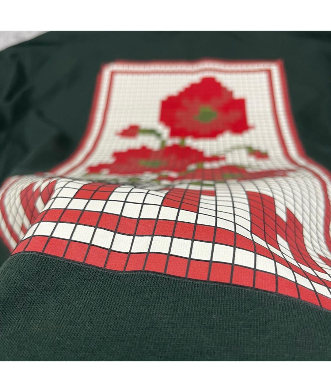 KITH Зеленая хлопковая футболка, фото 6