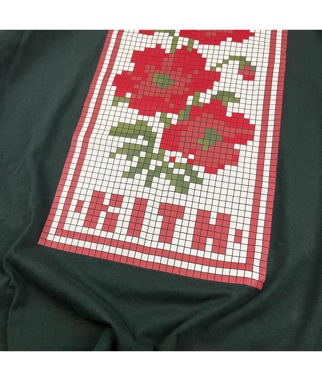 KITH Зеленая хлопковая футболка, фото 5