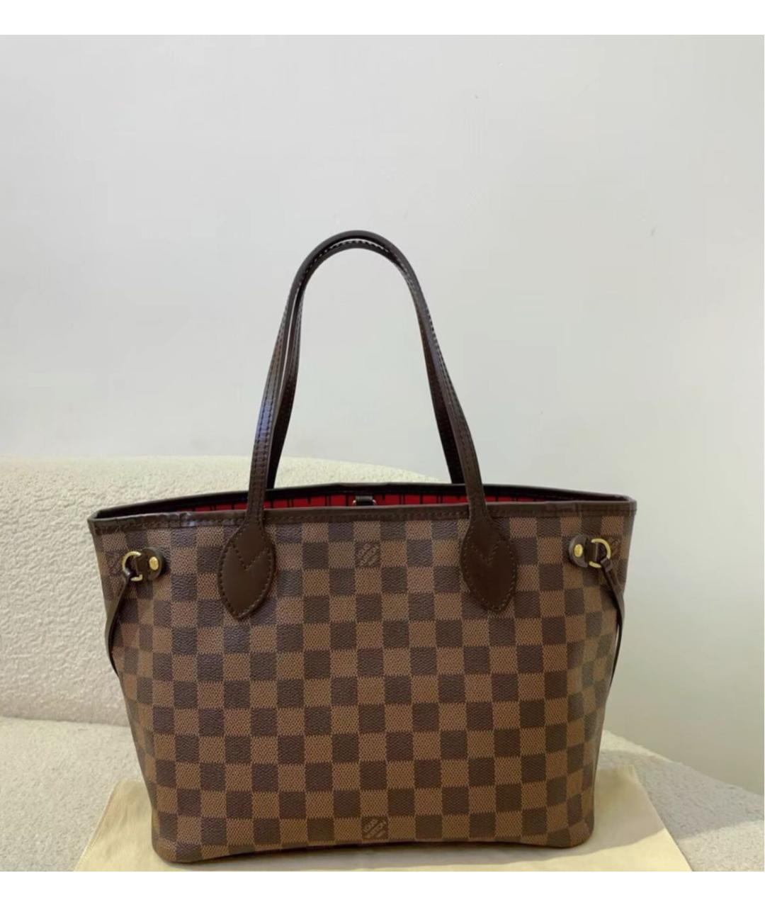 LOUIS VUITTON Коричневая сумка тоут, фото 2
