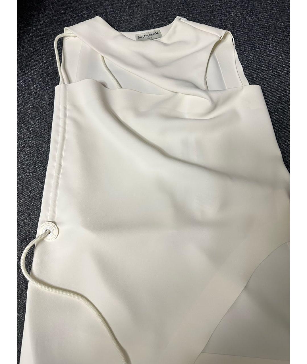 BALENCIAGA Белая майка, фото 2