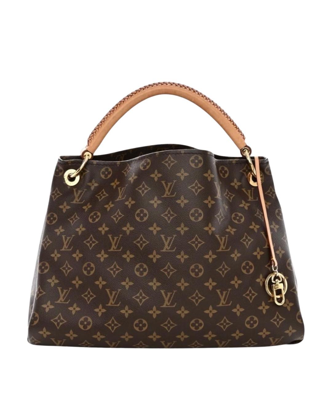 LOUIS VUITTON Коричневая сумка тоут, фото 1