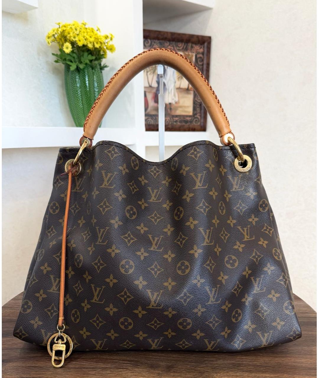 LOUIS VUITTON Коричневая сумка тоут, фото 2