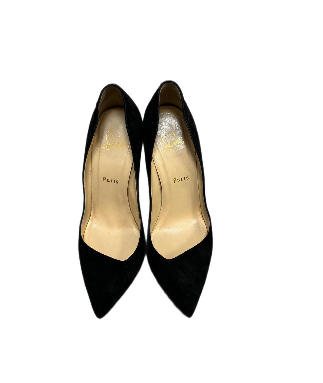 CHRISTIAN LOUBOUTIN Черные туфли, фото 2