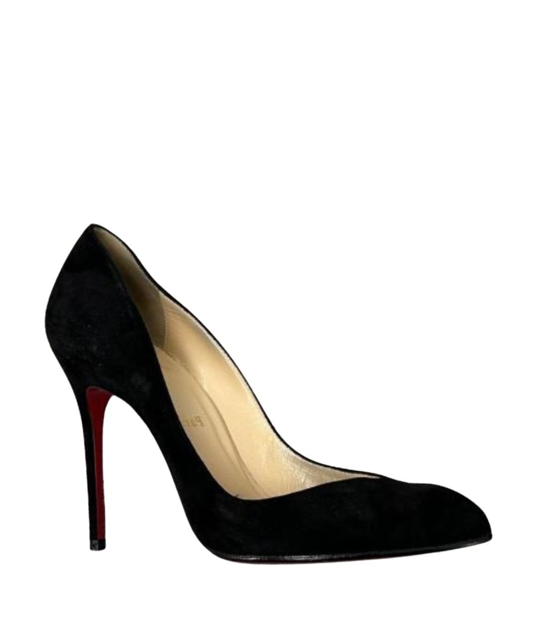 CHRISTIAN LOUBOUTIN Черные туфли, фото 1