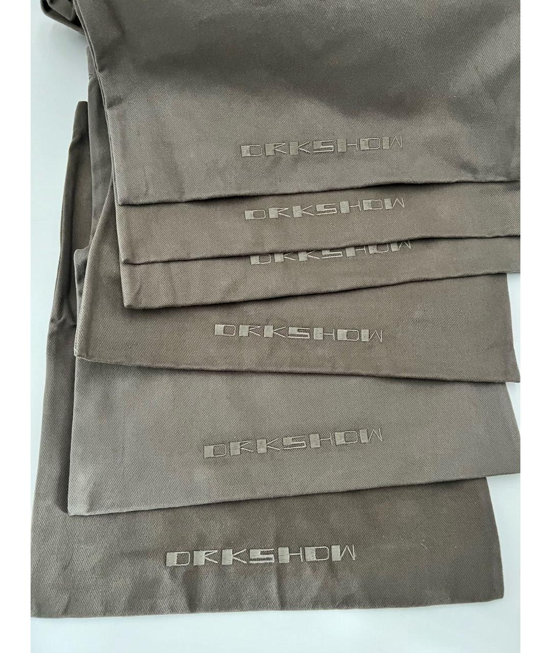 RICK OWENS DRKSHDW Хлопковая сумка тоут, фото 4
