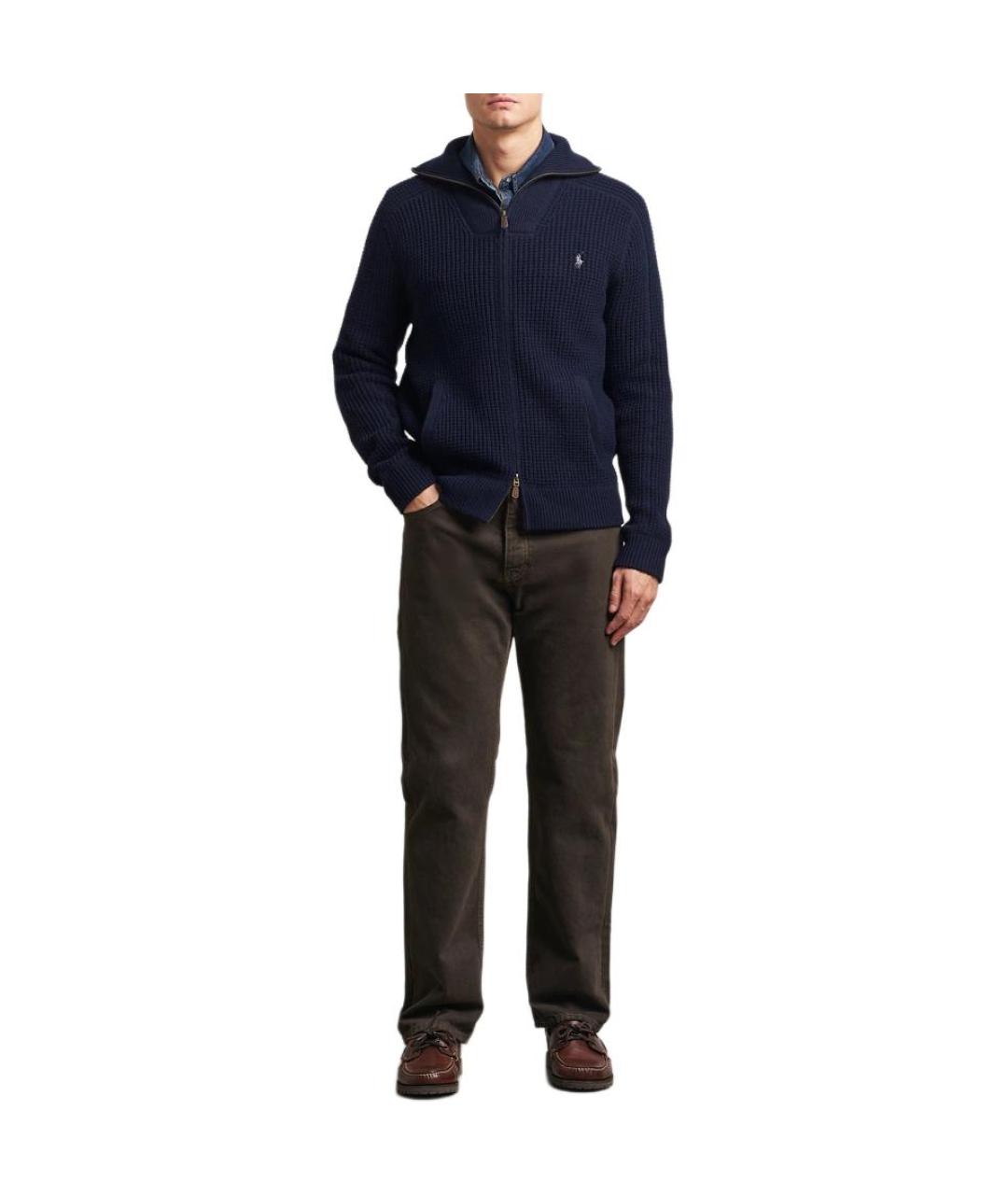POLO RALPH LAUREN Синий кардиган, фото 3