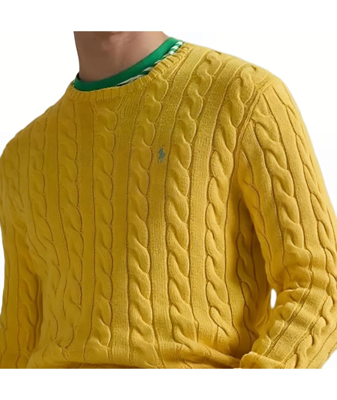 POLO RALPH LAUREN Желтый джемпер / свитер, фото 5