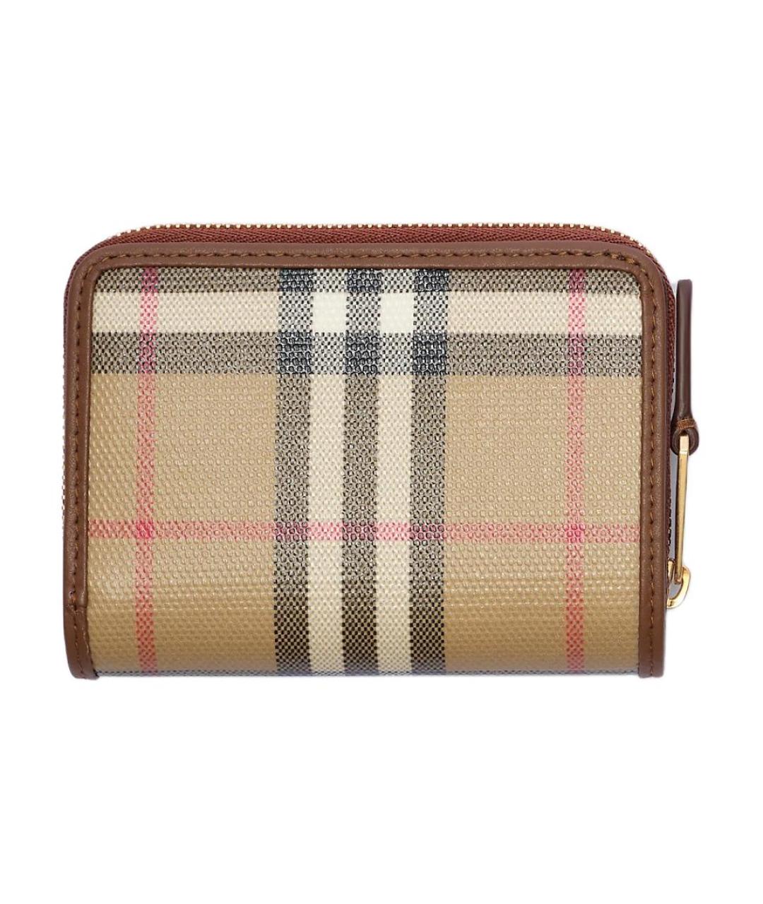 BURBERRY Бежевый кардхолдер, фото 2