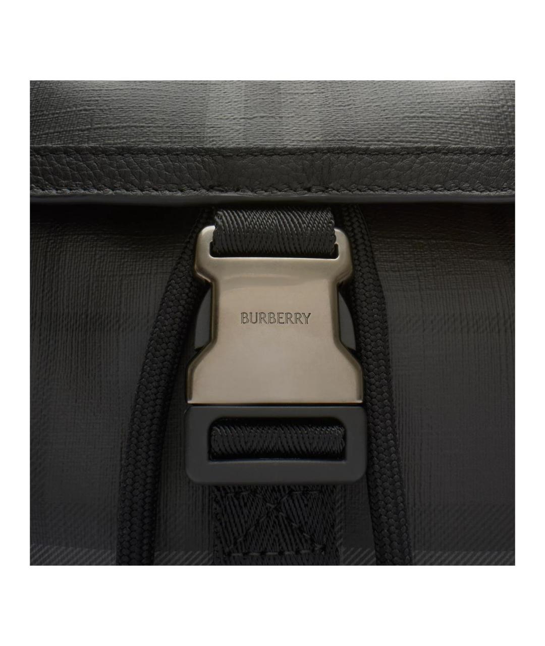 BURBERRY Черный рюкзак, фото 4