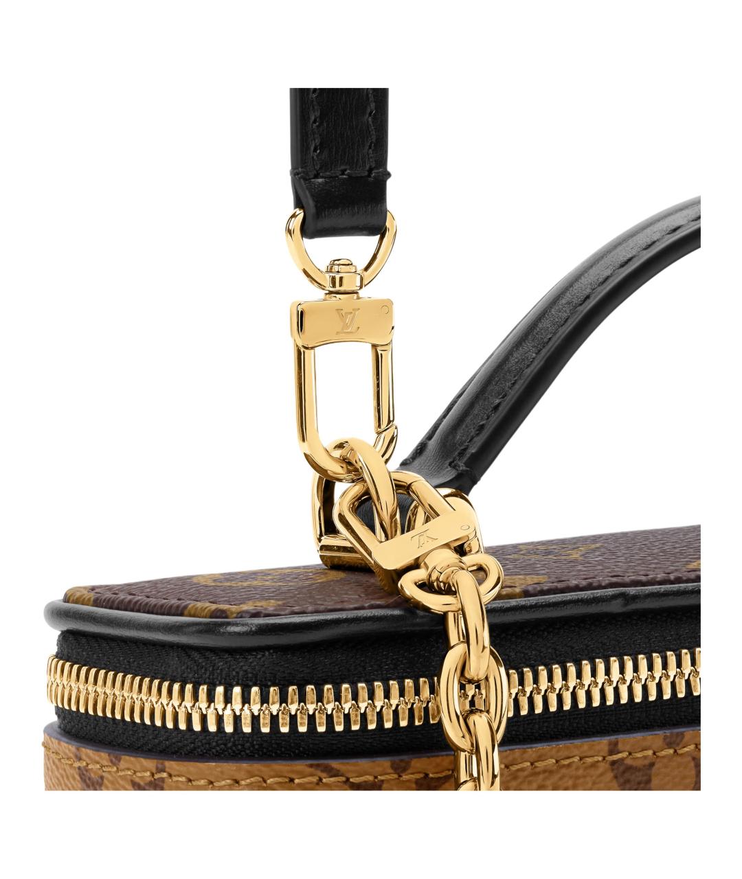 LOUIS VUITTON Коричневая сумка через плечо из канвы, фото 5