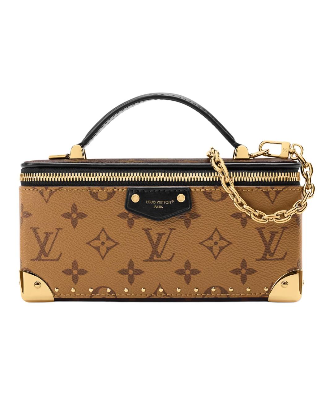 LOUIS VUITTON Коричневая сумка через плечо из канвы, фото 1
