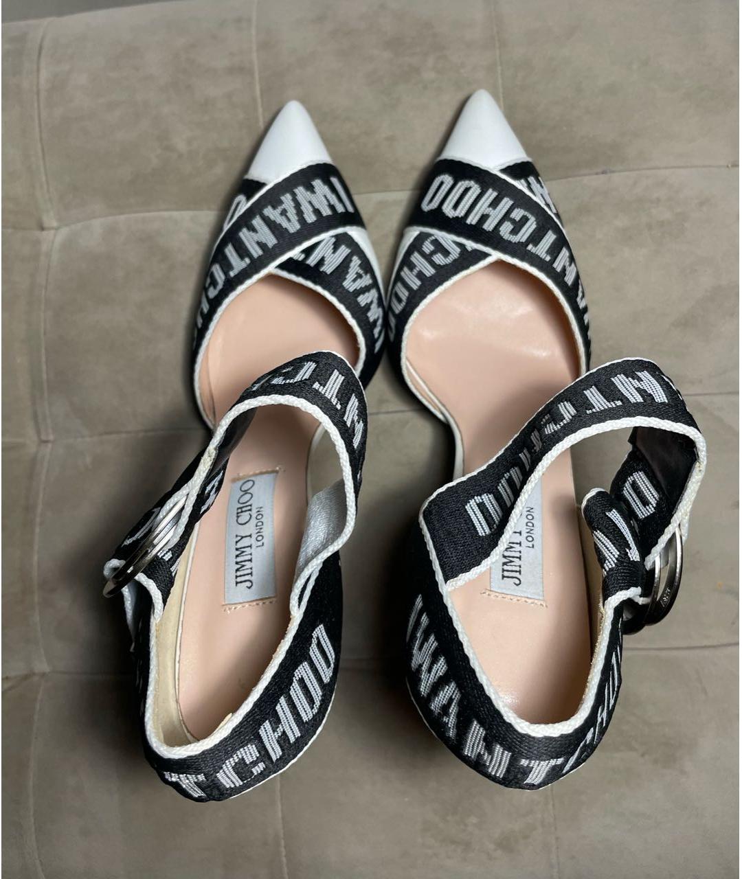 JIMMY CHOO Белые туфли, фото 3