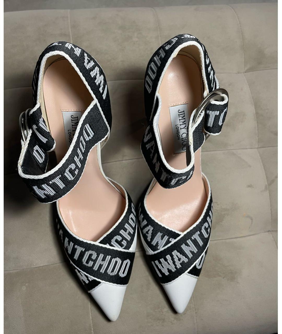 JIMMY CHOO Белые туфли, фото 2