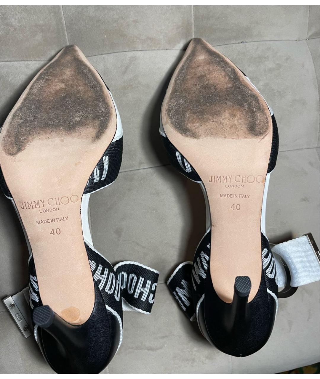 JIMMY CHOO Белые туфли, фото 5