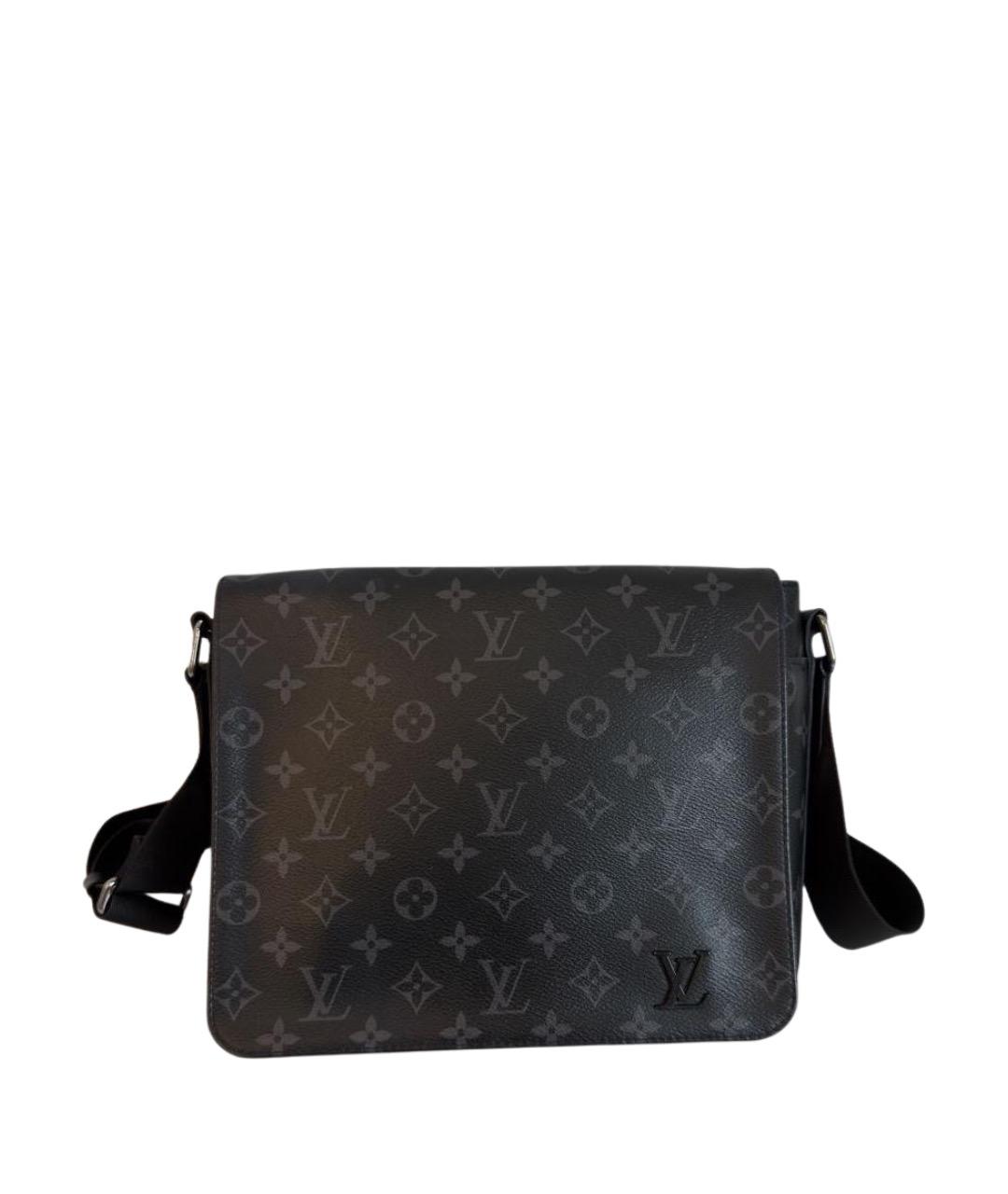 LOUIS VUITTON Черная сумка на плечо, фото 1