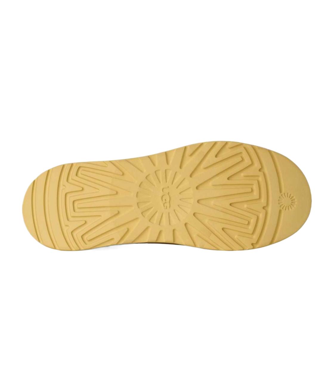 UGG Желтые сабо, фото 5