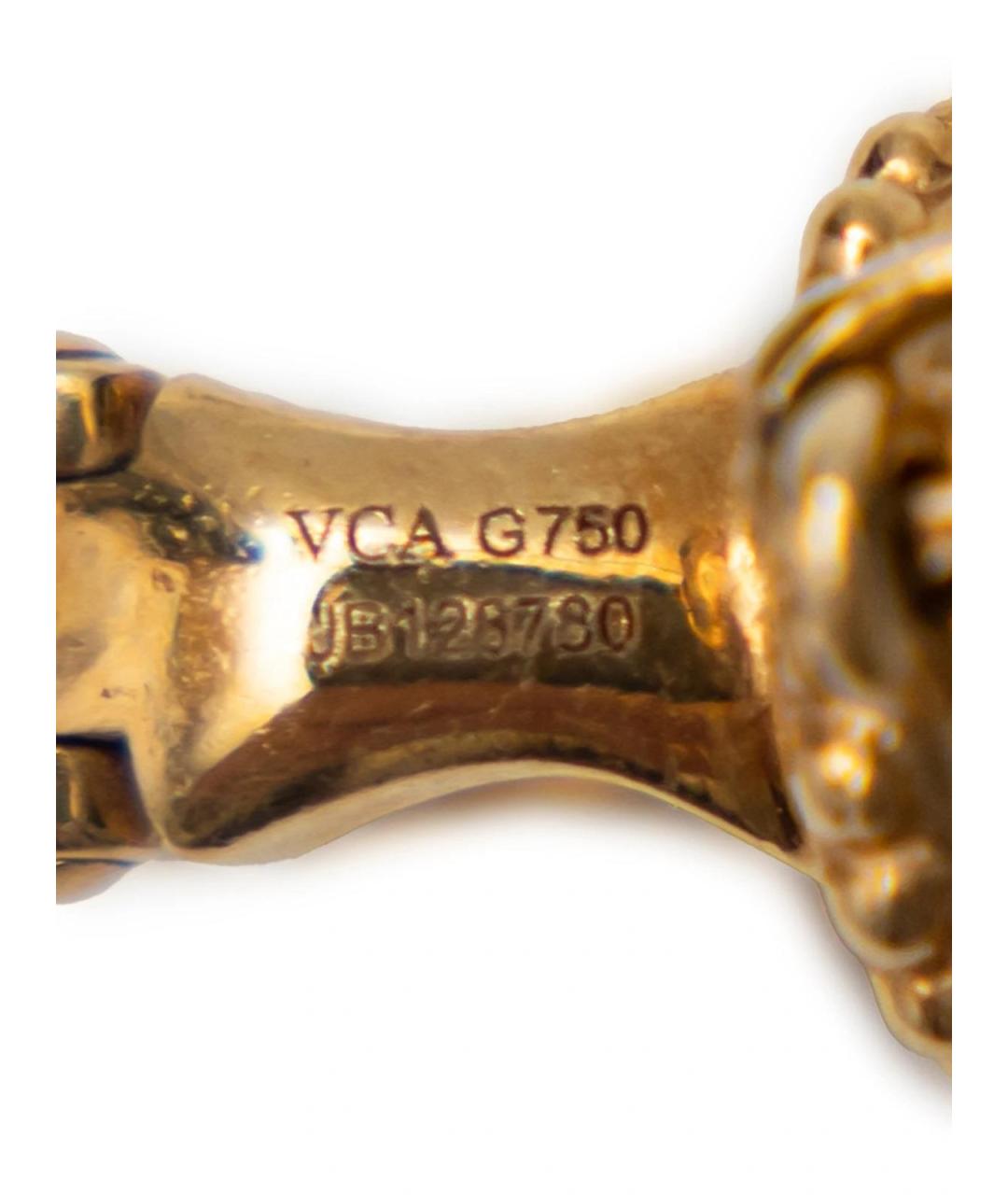 VAN CLEEF & ARPELS Желтые серьги, фото 3