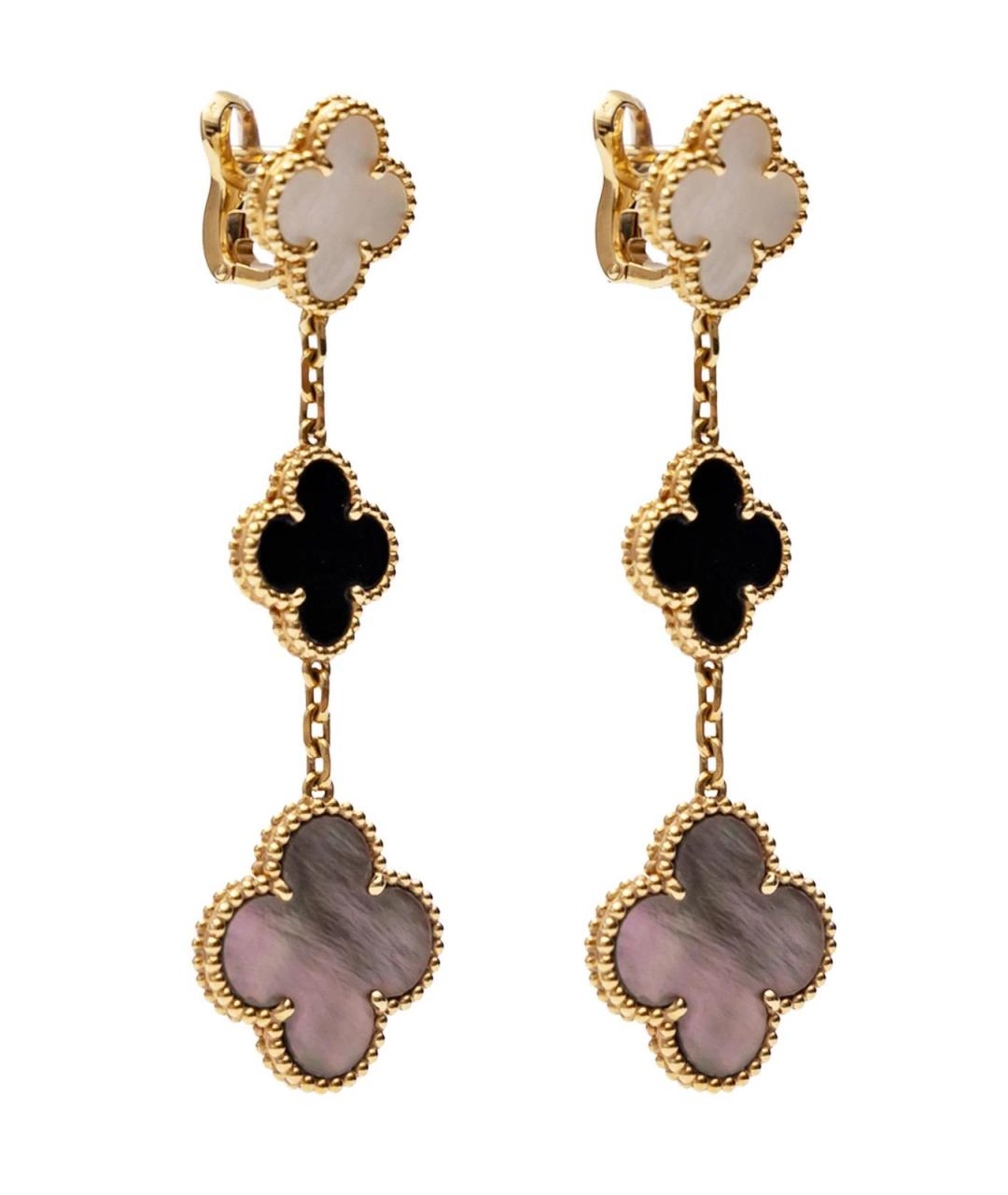 VAN CLEEF & ARPELS Желтые серьги, фото 2