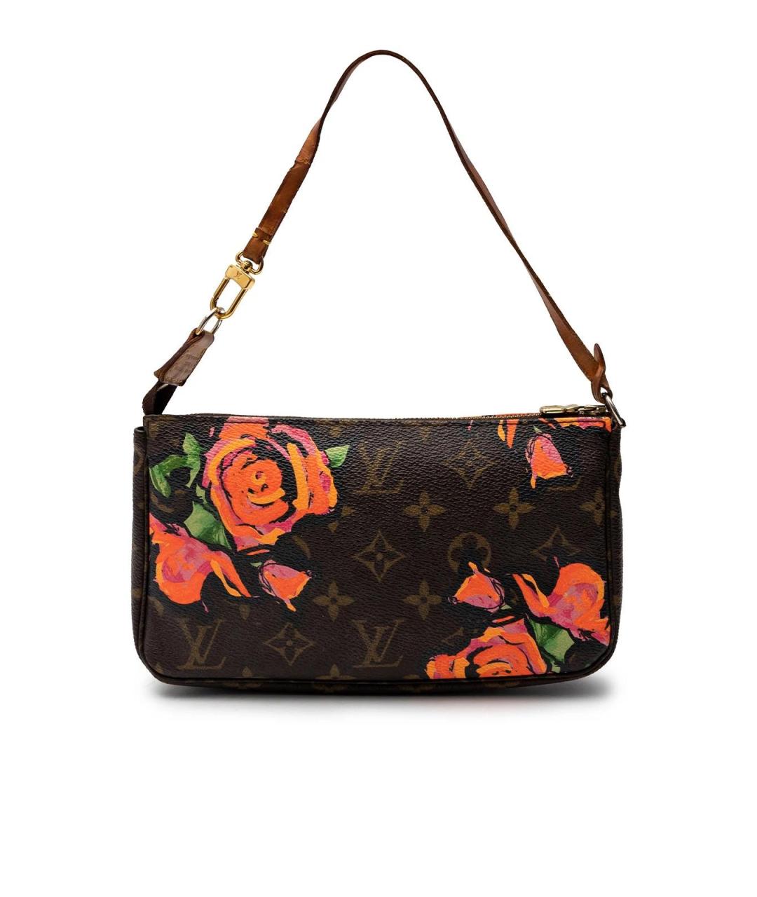 LOUIS VUITTON Коричневая сумка с короткими ручками, фото 1