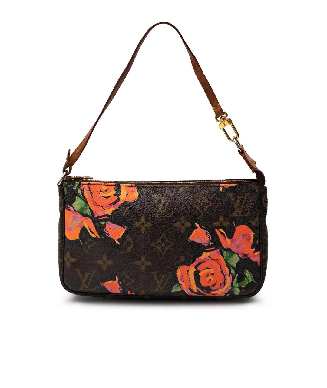 LOUIS VUITTON Коричневая сумка с короткими ручками, фото 3
