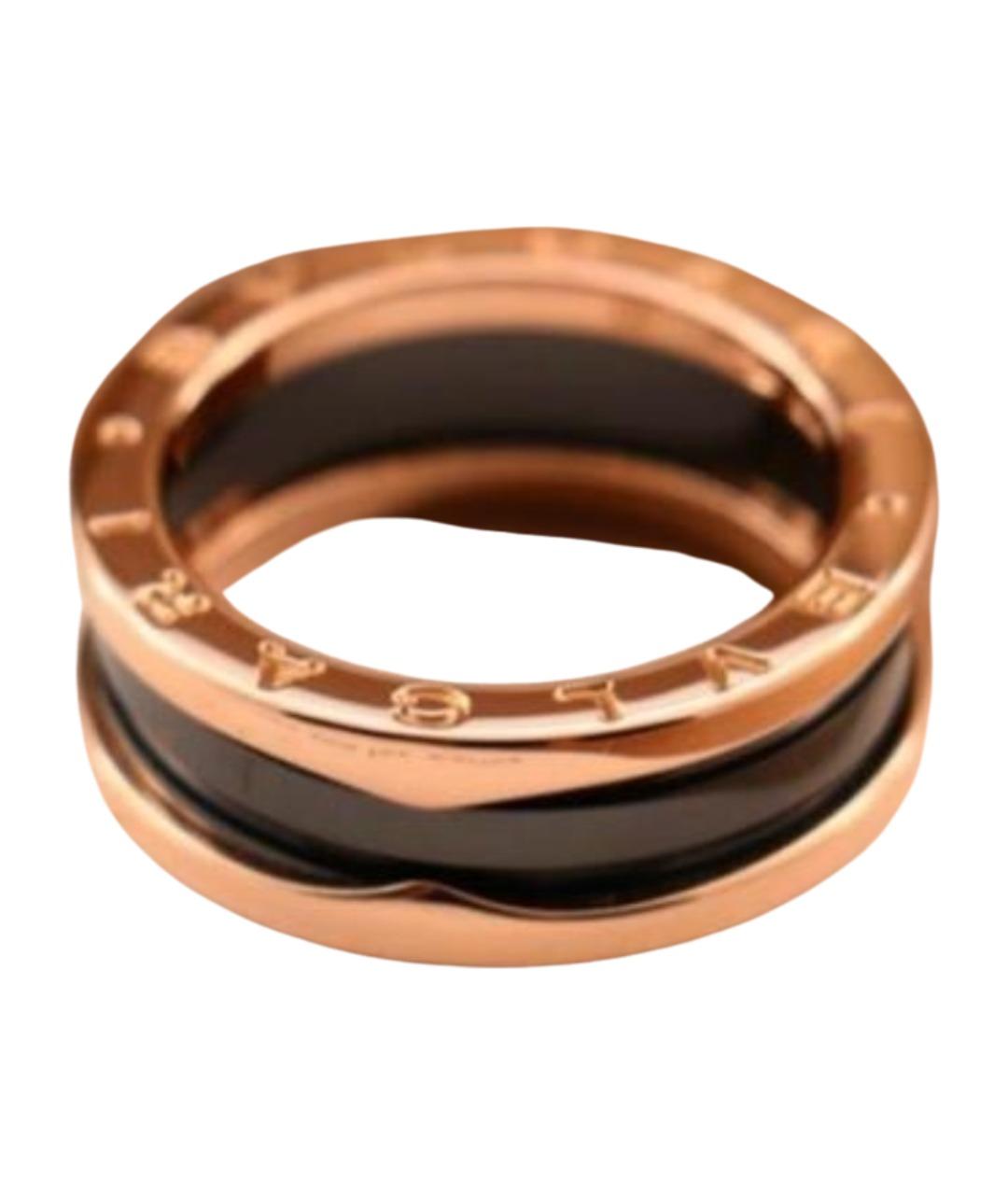 BVLGARI Золотое кольцо из розового золота, фото 1