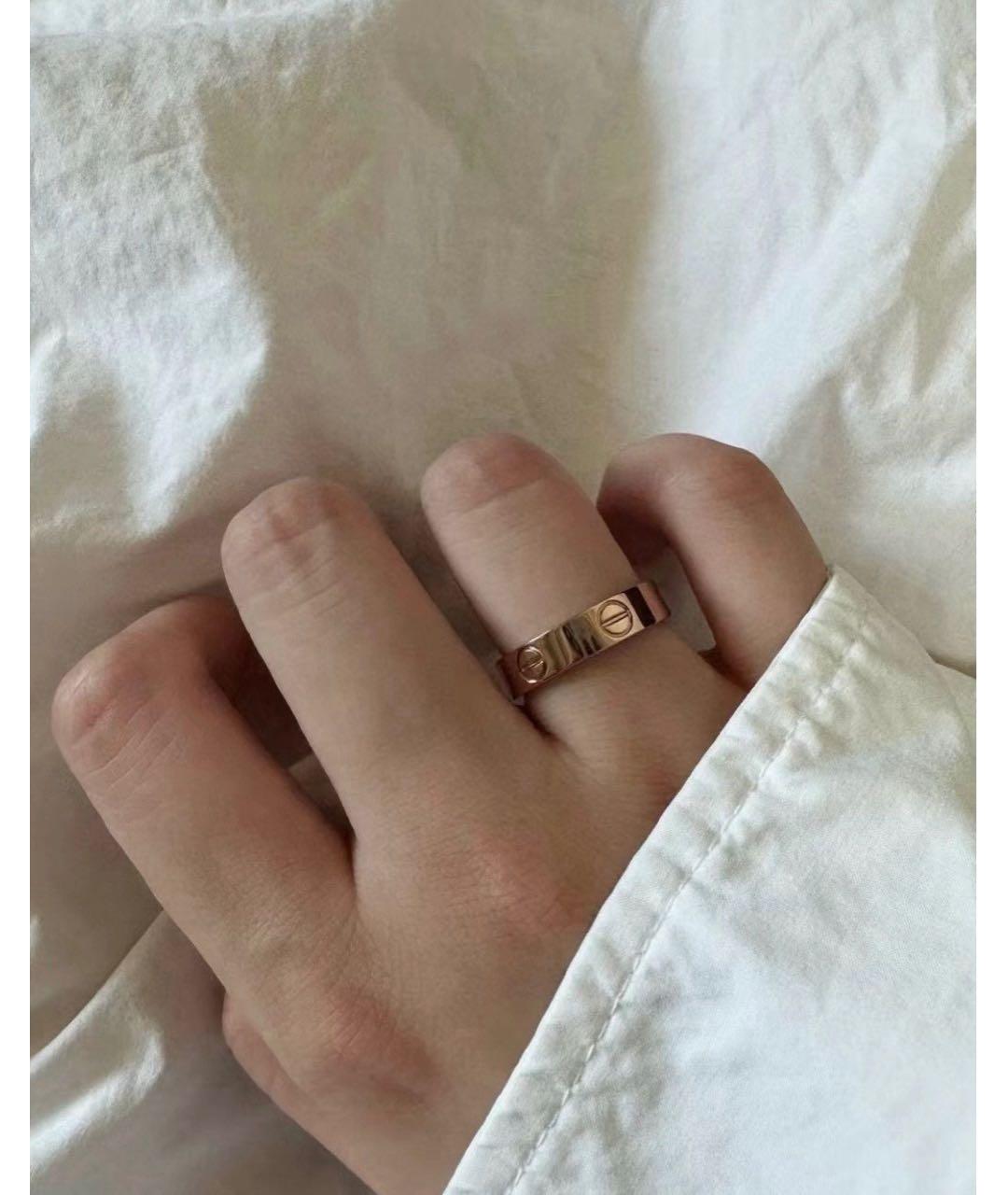 CARTIER Золотое кольцо из розового золота, фото 7
