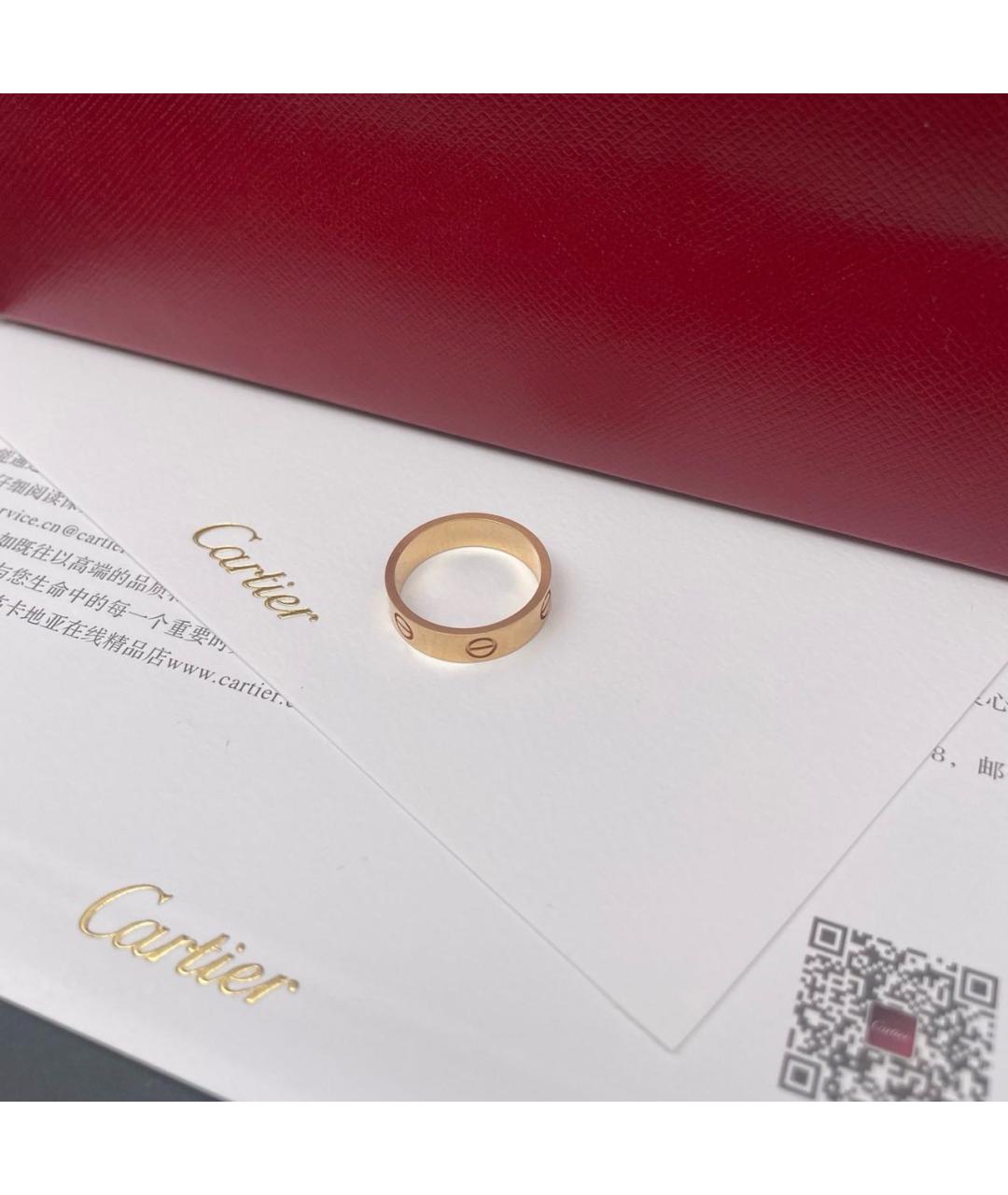 CARTIER Золотое кольцо из розового золота, фото 3