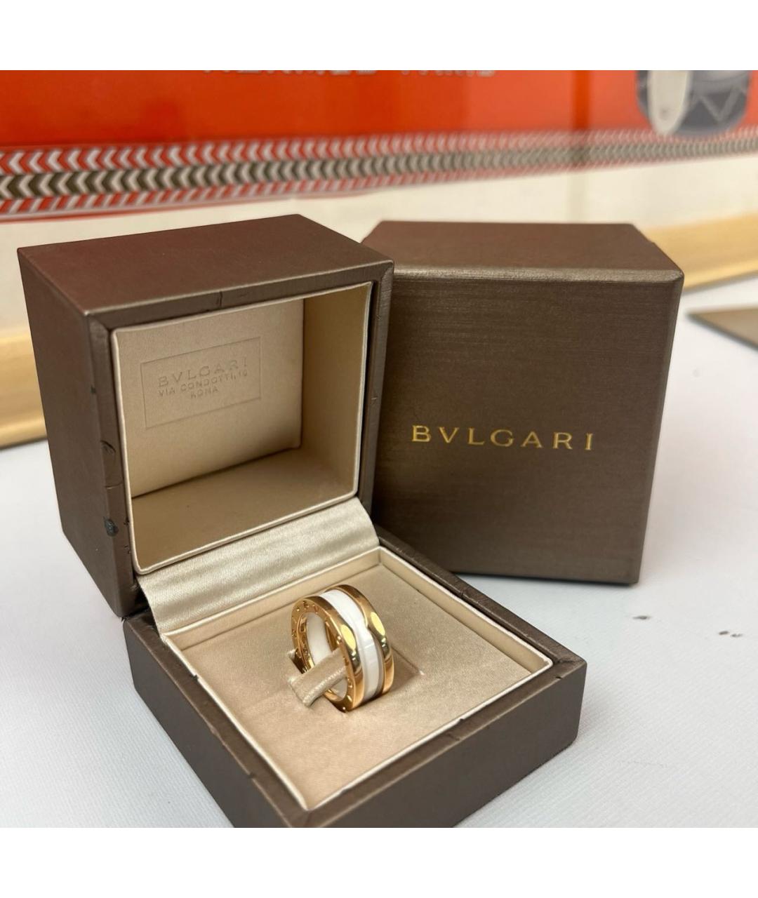 BVLGARI Золотое кольцо из розового золота, фото 2