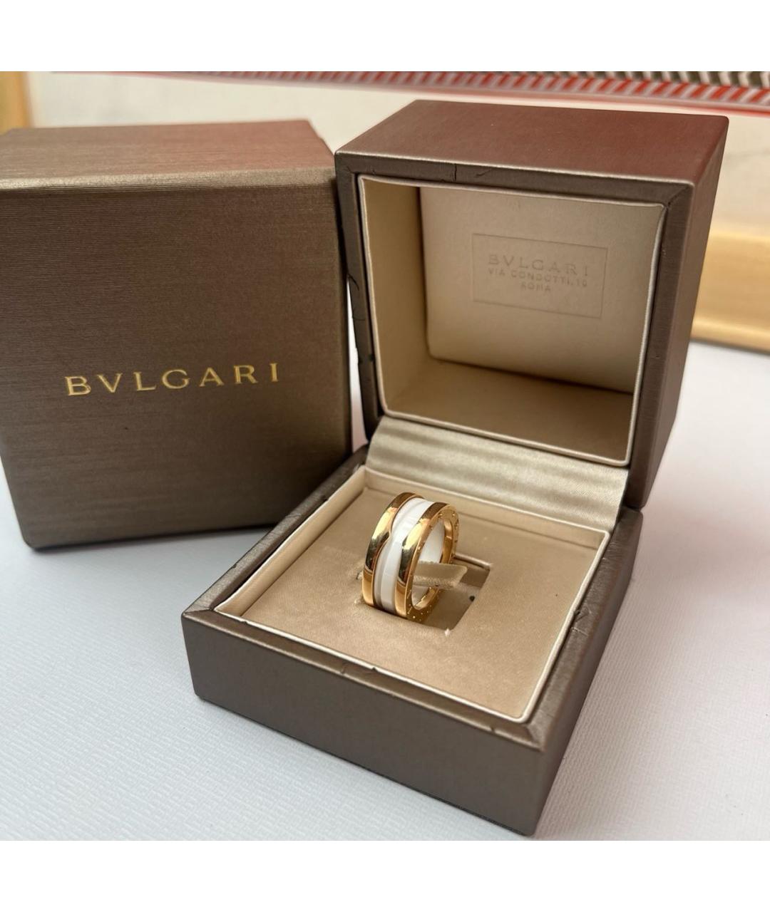 BVLGARI Золотое кольцо из розового золота, фото 6
