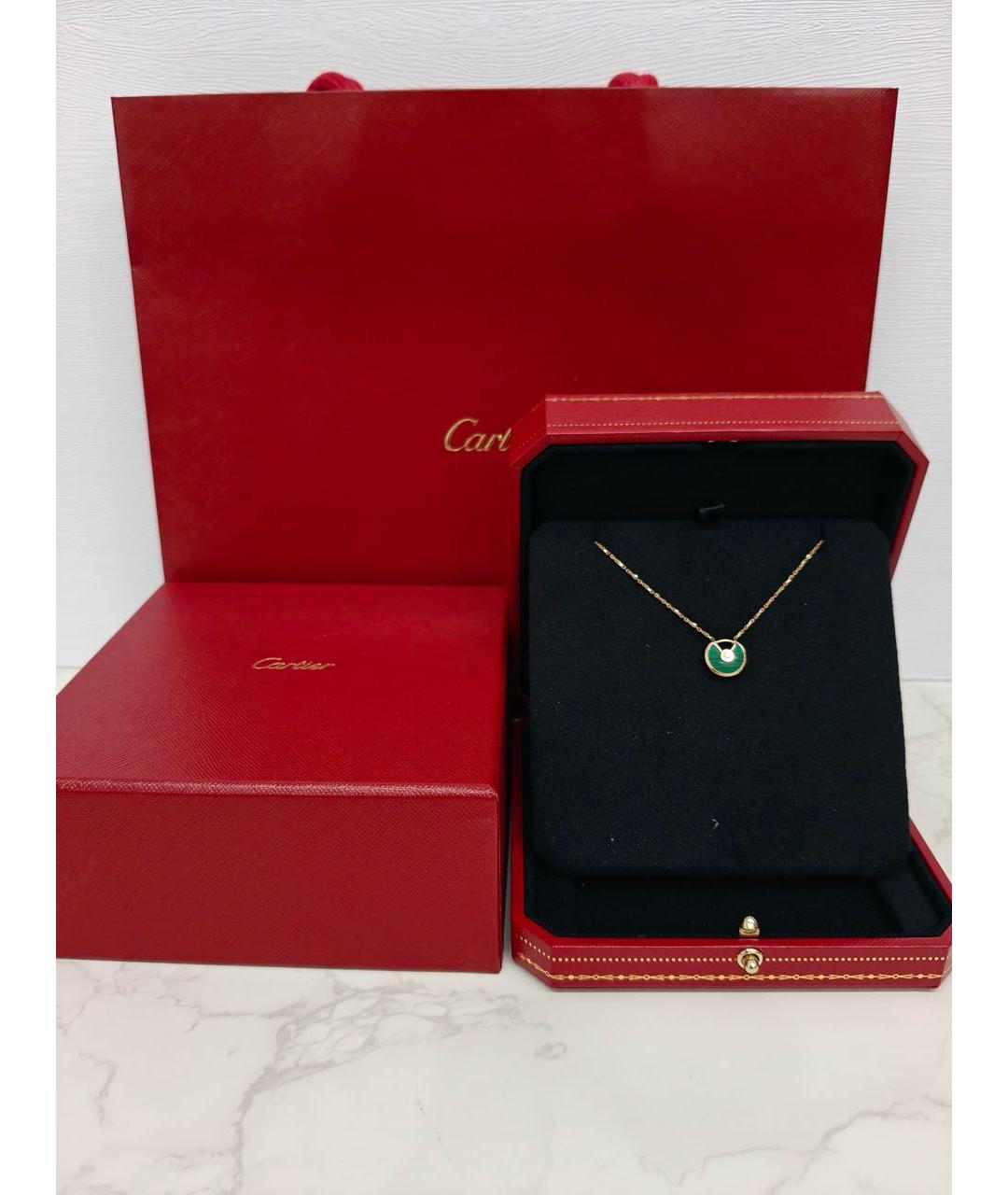 CARTIER Золотое колье из розового золота, фото 2