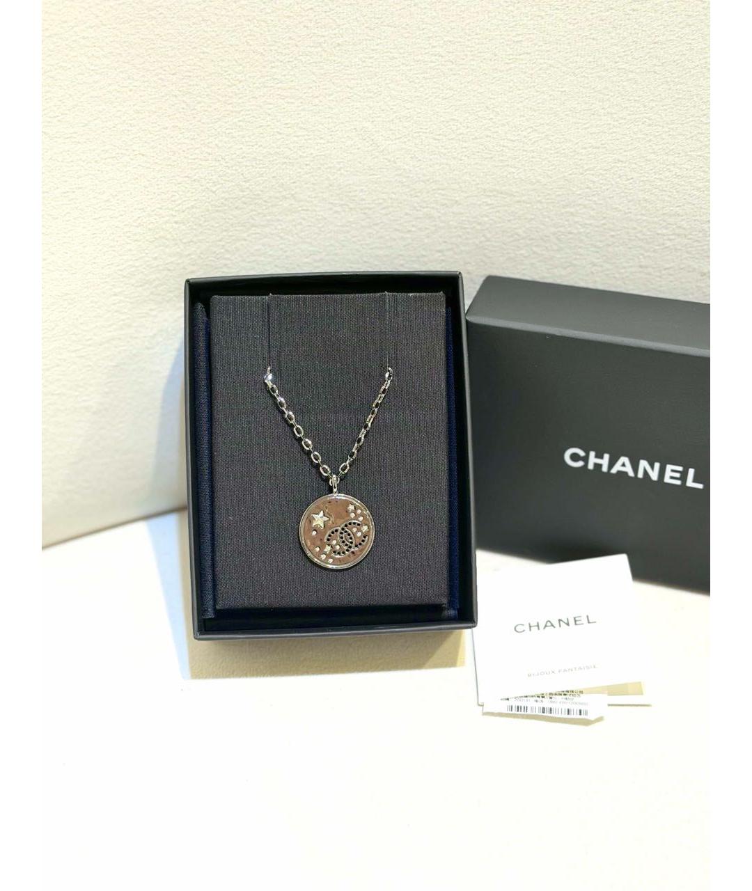 CHANEL Серебряное колье, фото 4