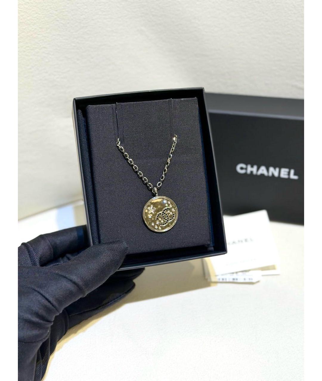 CHANEL Серебряное колье, фото 3