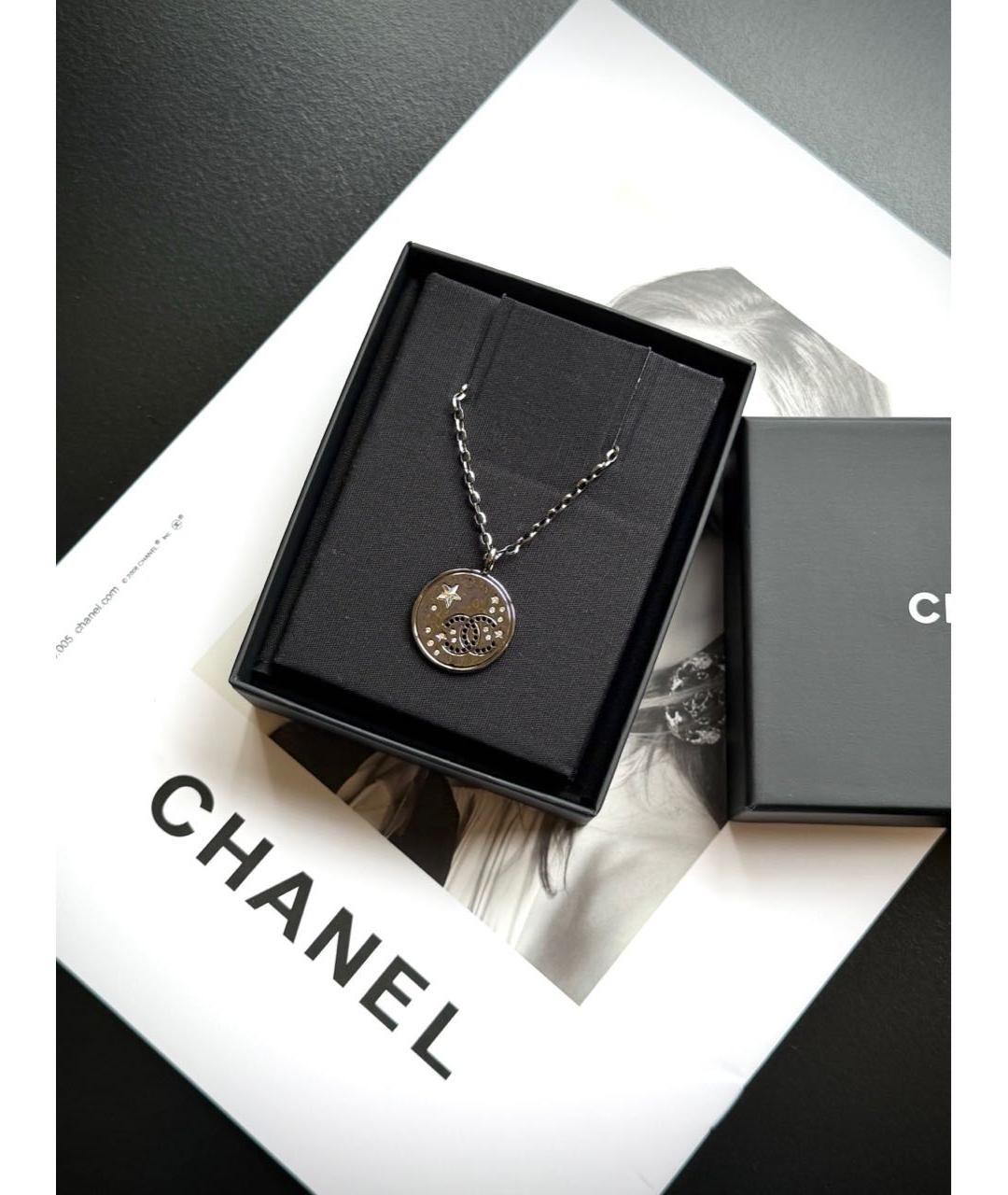 CHANEL Серебряное колье, фото 2