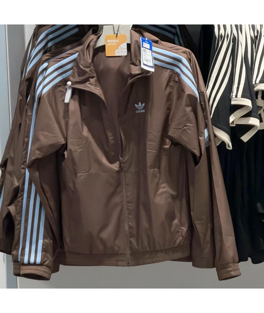 ADIDAS Коричневая спортивная куртка, фото 9