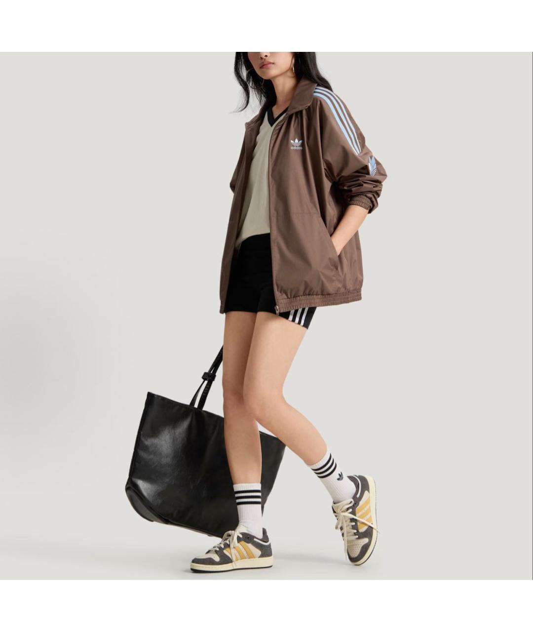 ADIDAS Коричневая спортивная куртка, фото 5