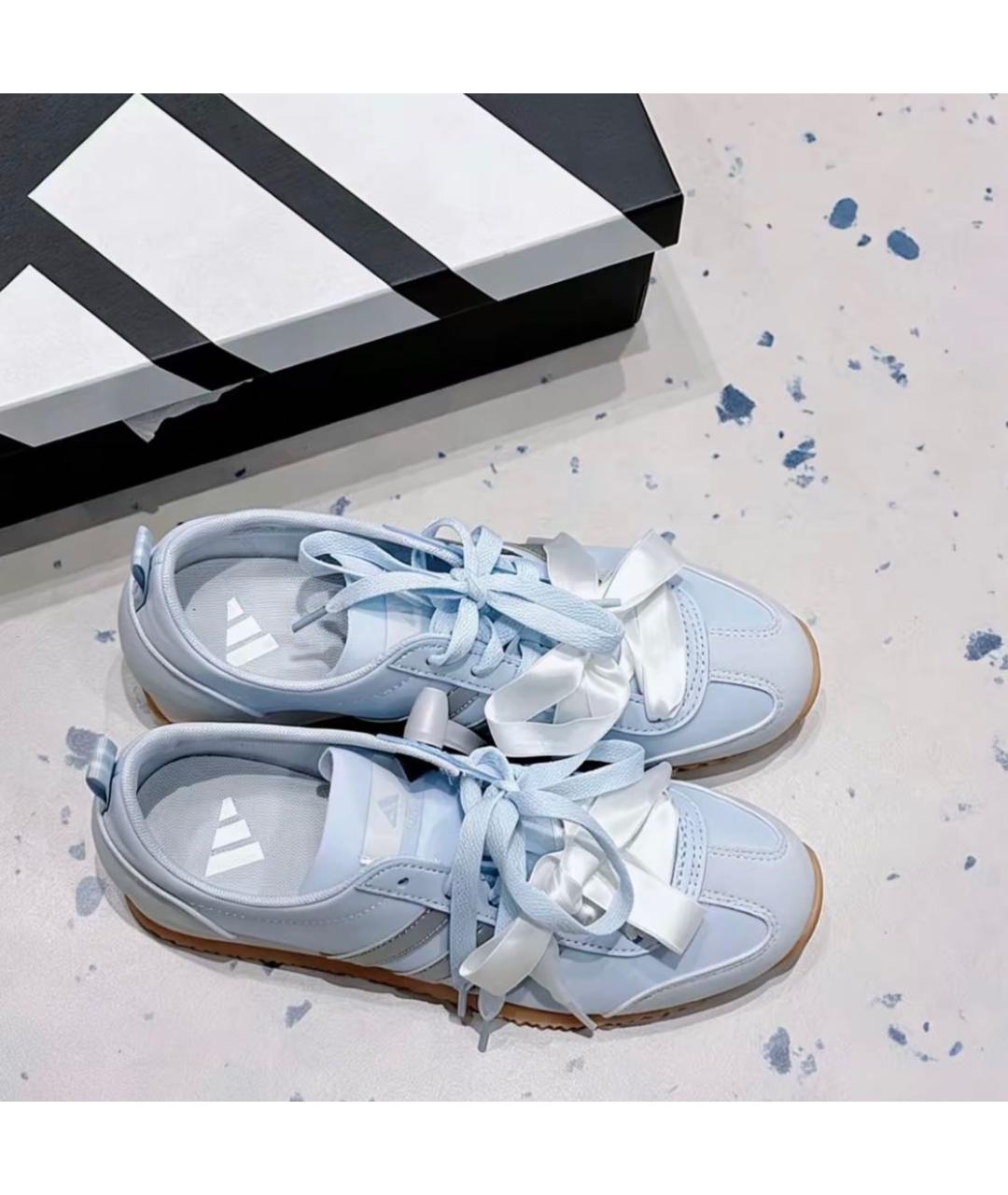ADIDAS Голубые кеды, фото 3