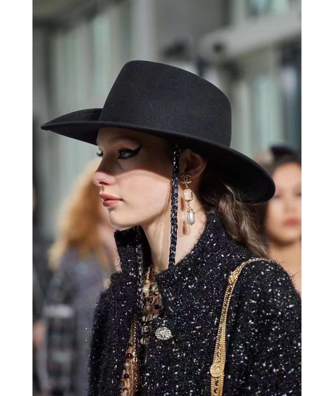 CHANEL Золотые серьги, фото 7
