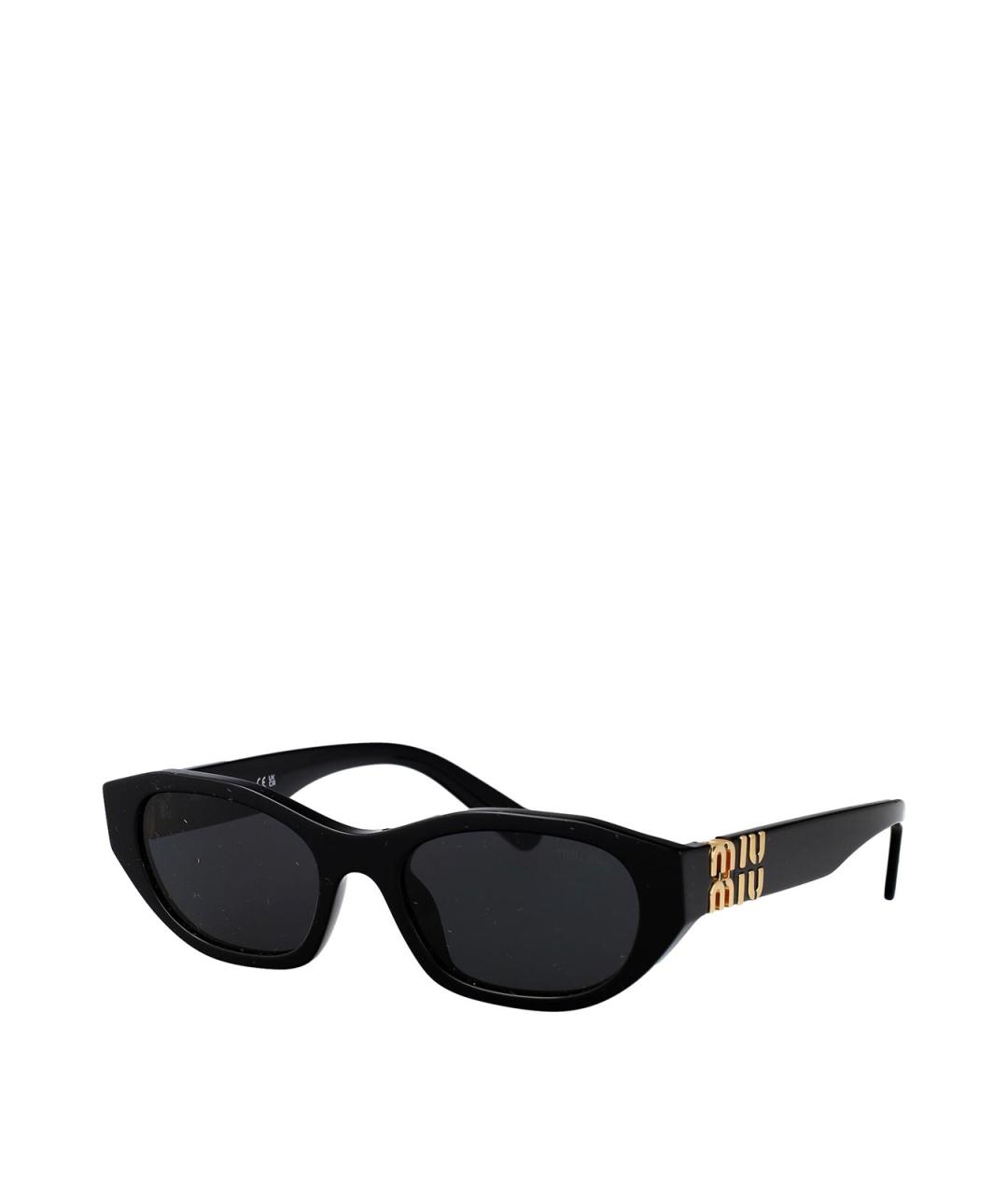MIU MIU Черные солнцезащитные очки, фото 2