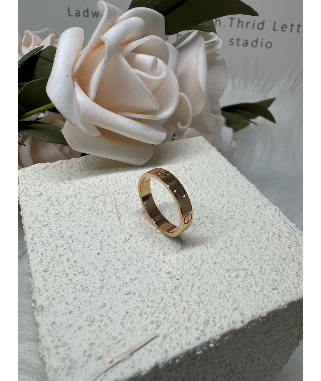 CARTIER Золотое кольцо из розового золота, фото 3