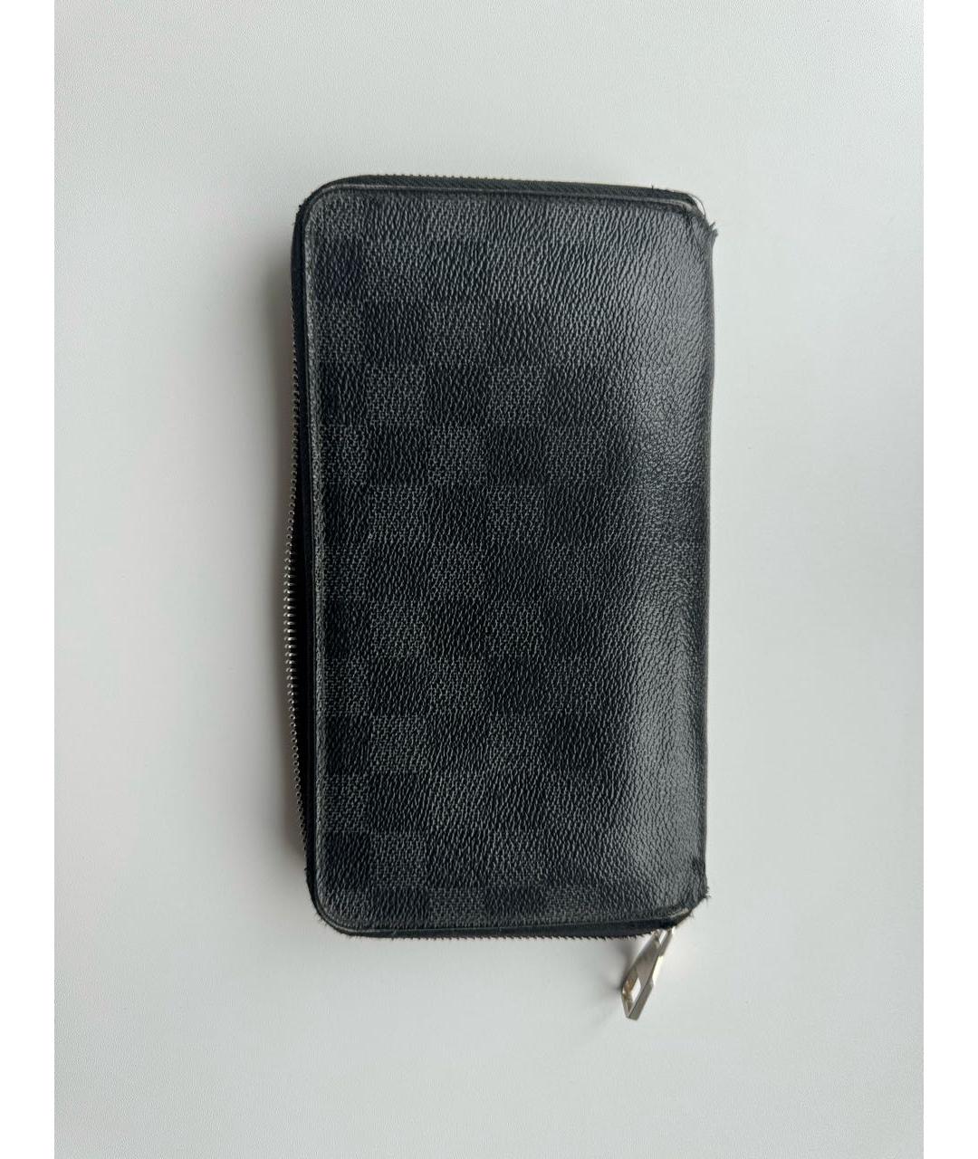LOUIS VUITTON Черный кошелек, фото 2