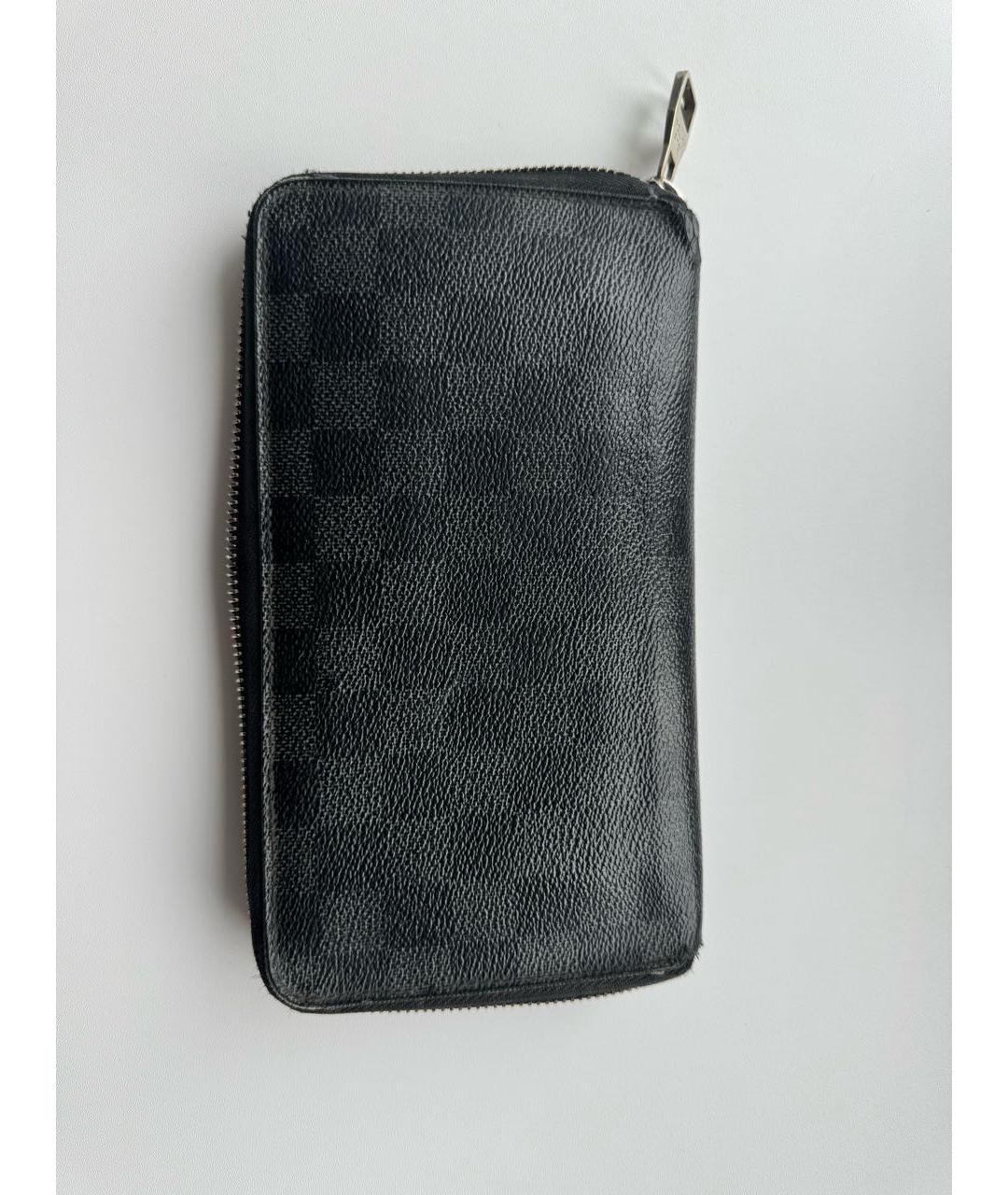 LOUIS VUITTON Черный кошелек, фото 5