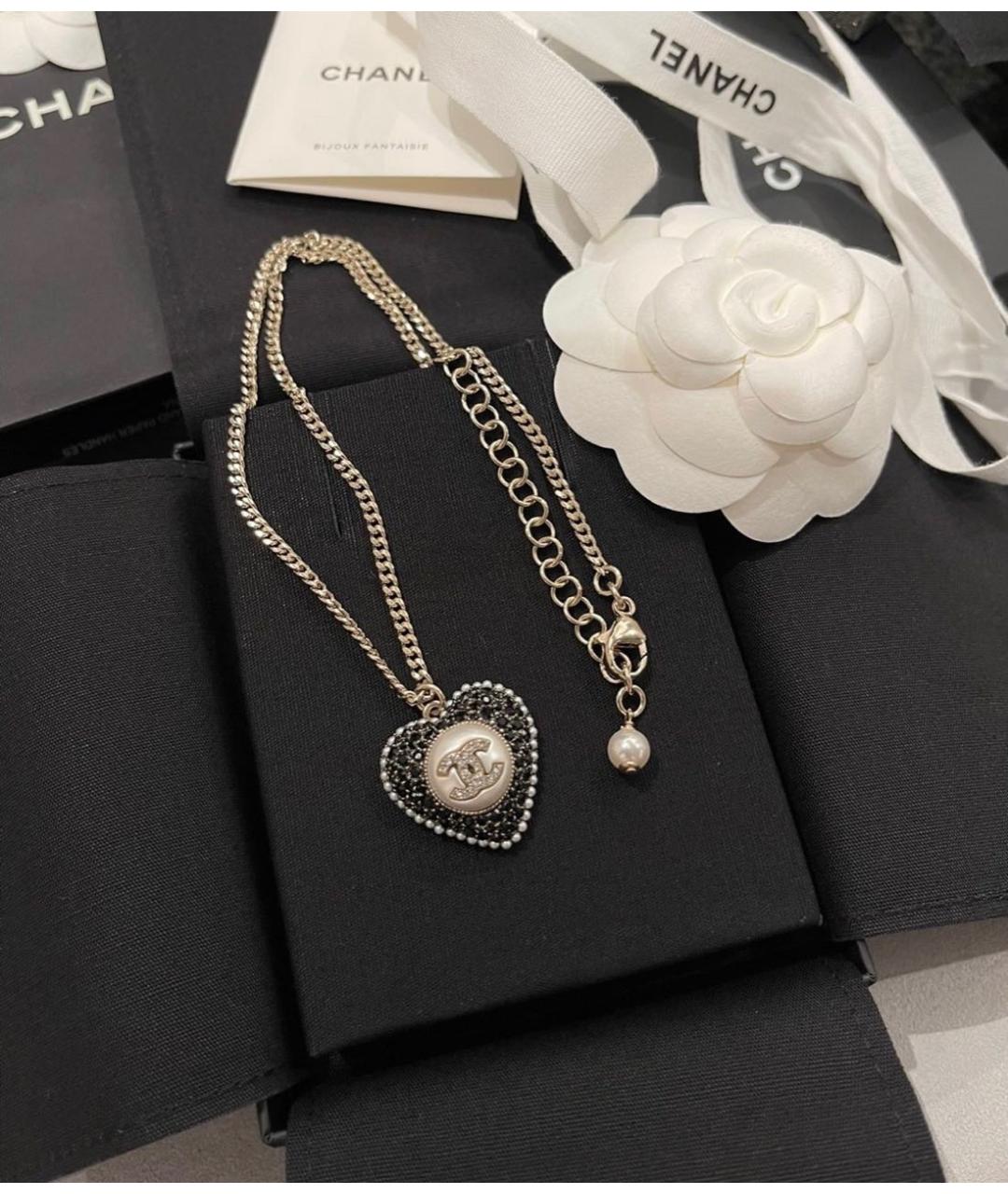 CHANEL Золотое колье, фото 3