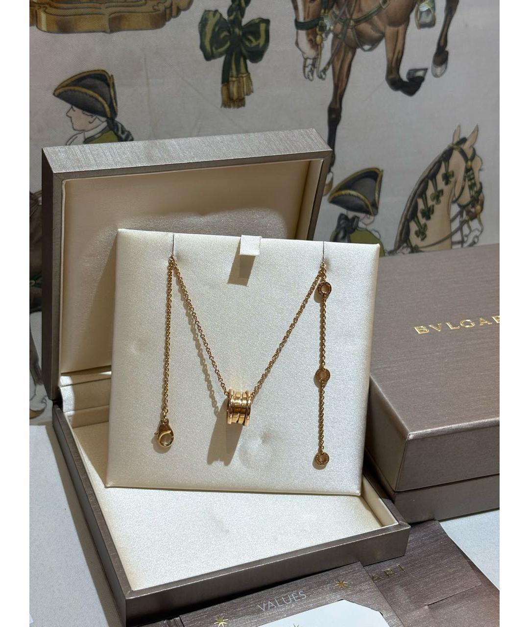 BVLGARI Золотое колье из розового золота, фото 3